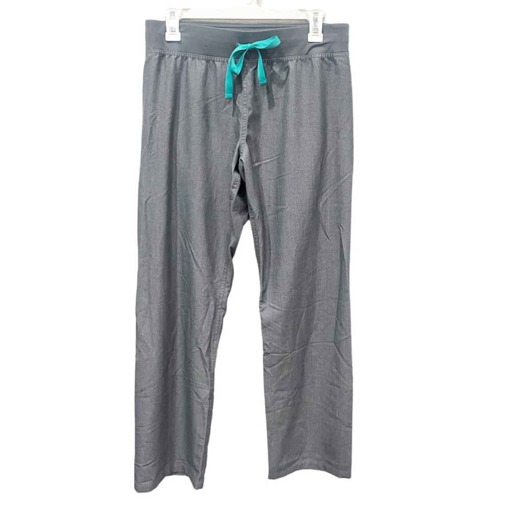 FIGS Scrub Pants Women's Small High Waisted Livingston Basic Graphite